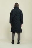 Arie Long Quilted Coat - Distractions Clothing