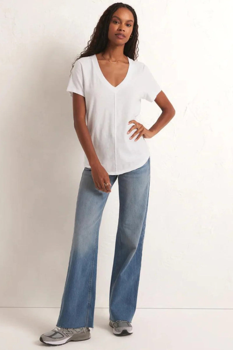 Asher V Neck Tee - Distractions Clothing