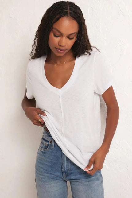 Asher V Neck Tee - Distractions Clothing