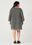 Athina Curvy Pleated Dress - Distractions Clothing