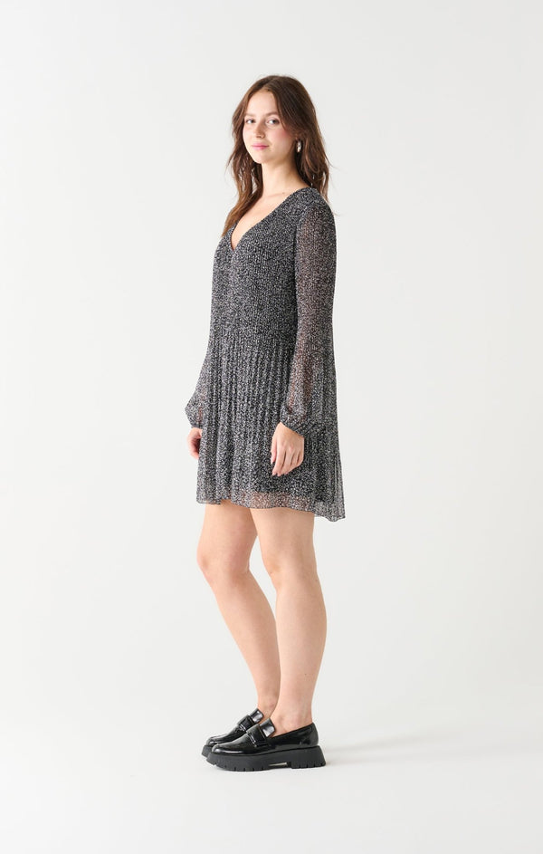 Athina Pleated Mini Dress - Distractions Clothing
