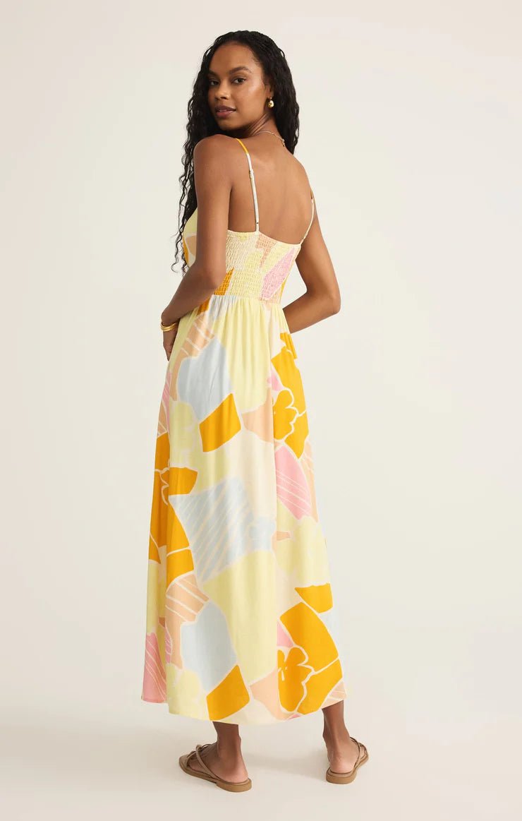 Aura Riviera Midi Dress - Distractions Clothing