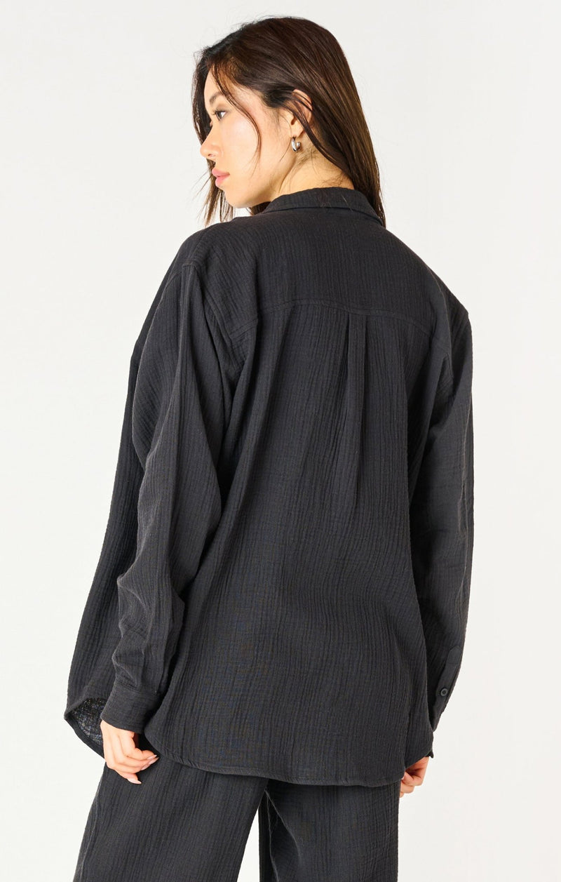 Ava Button Up Blouse - Distractions Clothing