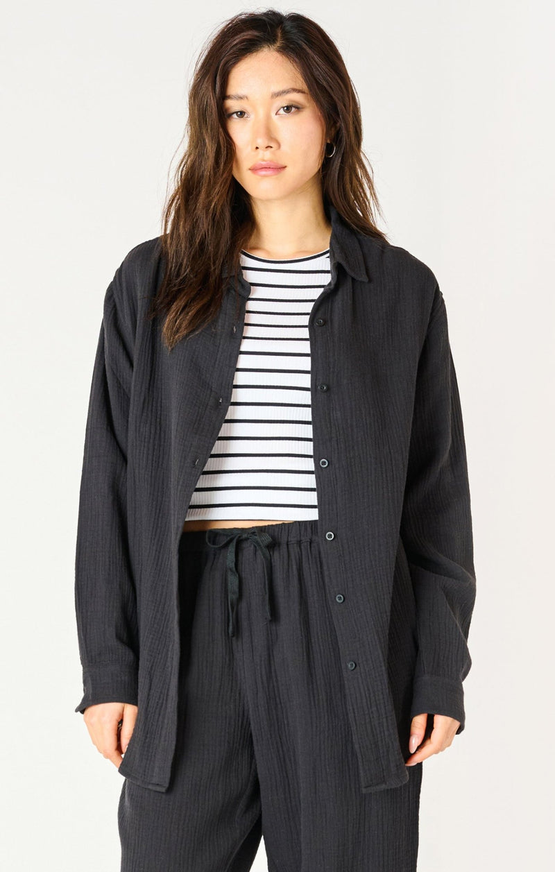 Ava Button Up Blouse - Distractions Clothing