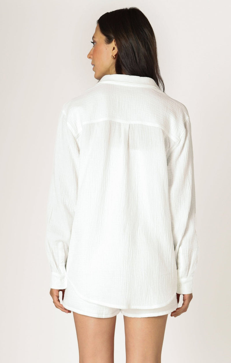 Ava Button Up Blouse - Distractions Clothing