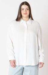 Ava Curvy Button Up Blouse - Distractions Clothing