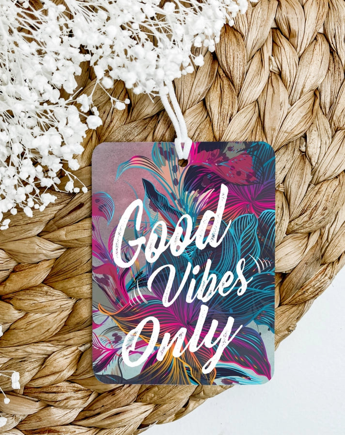 Pink Sunday Edit Car Freshener