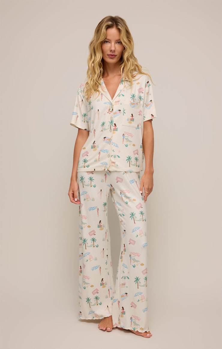 Beach Days PJ Top - Distractions Clothing