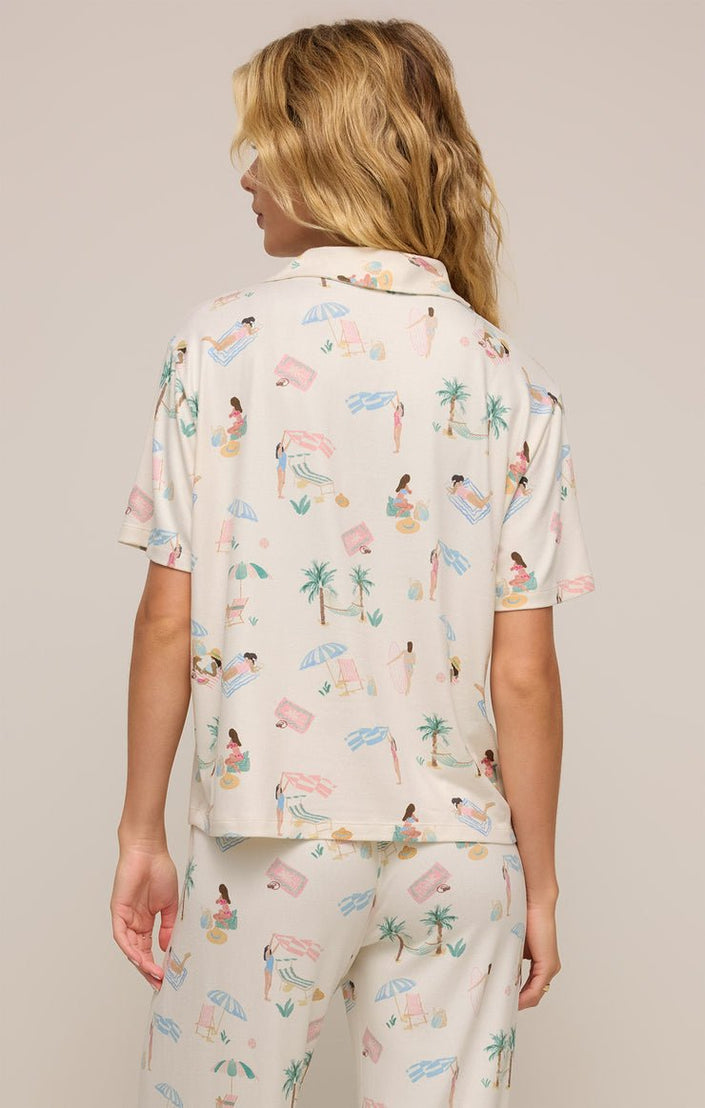 Beach Days PJ Top - Distractions Clothing