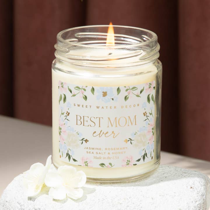 Best Mom Ever Candle - Distractions Clothing