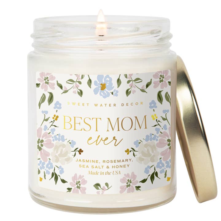 Best Mom Ever Candle - Distractions Clothing