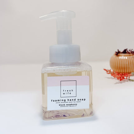 Black Raspberry Foaming Soap - Distractions Clothing