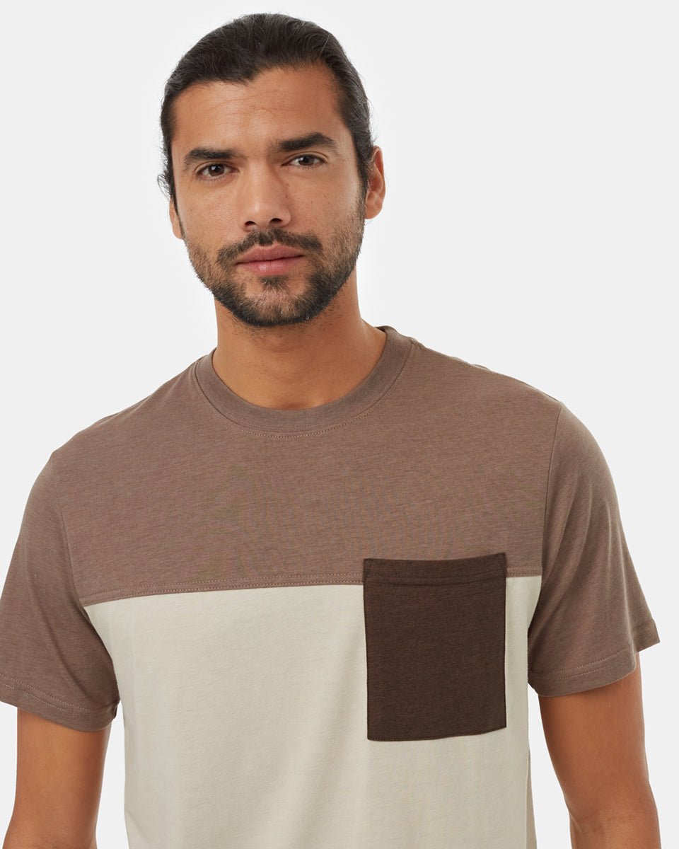 Blocked Pocket T-shirt - Distractions Clothing