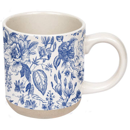 Blue Delft Stoneware Coffee Mug - Distractions Clothing