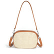 Bobbi Raffia Crossbody Bag - Distractions Clothing