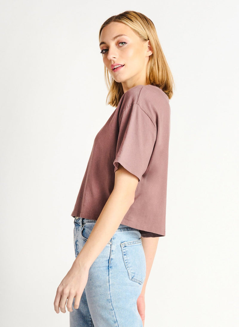 Boxy Basic Tee - Distractions Clothing