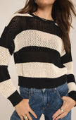 Broadbeach Stripe Sweater - Distractions Clothing