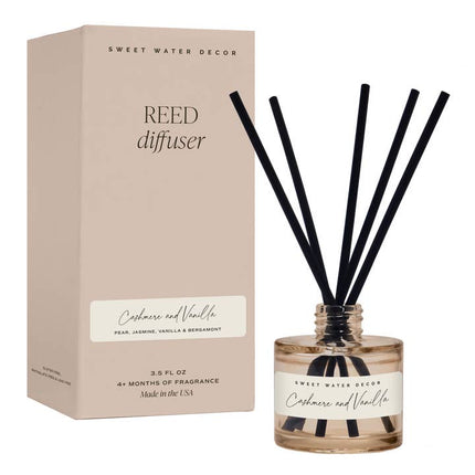 Cashmere & Vanilla Reed Diffuser - Distractions Clothing