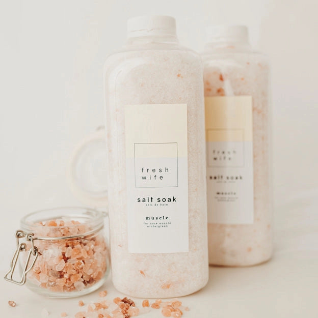 Muscle Bath Salt Soak