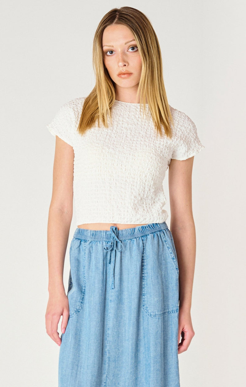 Charlotte Textured Shirt - Distractions Clothing