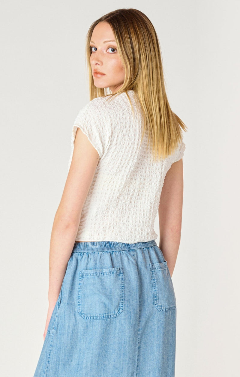 Charlotte Textured Shirt - Distractions Clothing