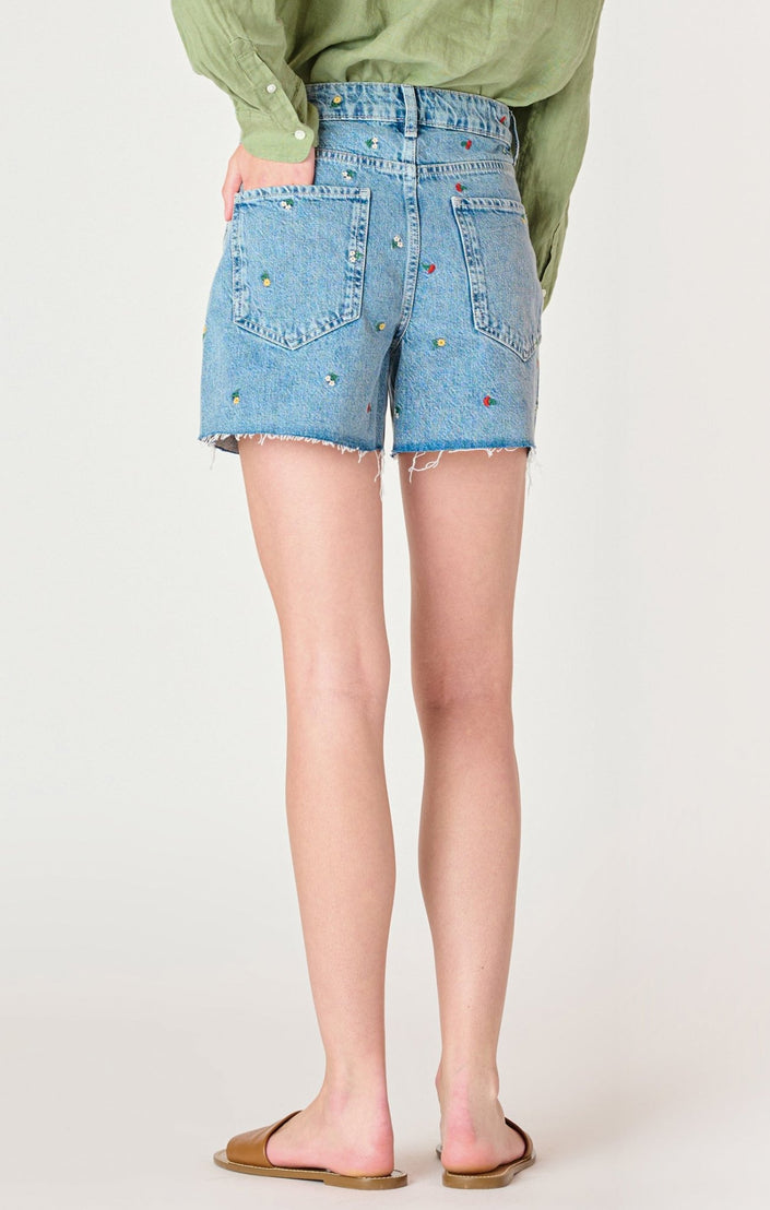 Cheery Denim Shorts - Distractions Clothing