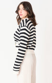 Cher Striped Cardigan - Distractions Clothing
