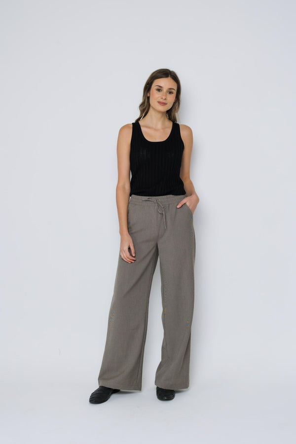 Chloe Wide Leg Pant - Distractions Clothing