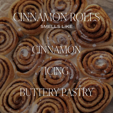 Cinnamon Rolls Soy Candle - Distractions Clothing