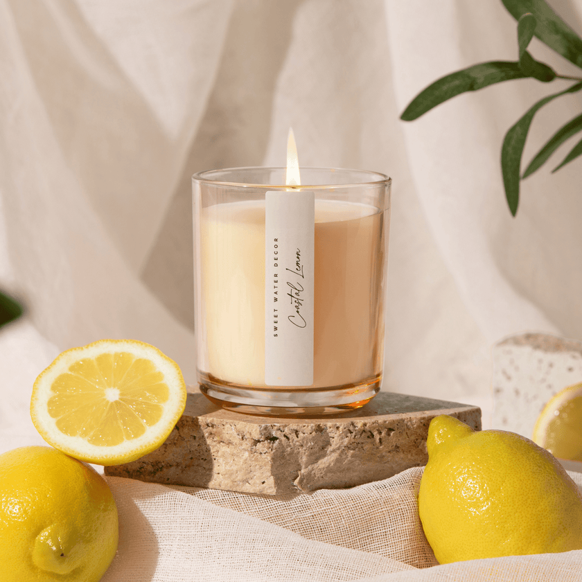 Coastal Lemon Candle - Distractions Clothing