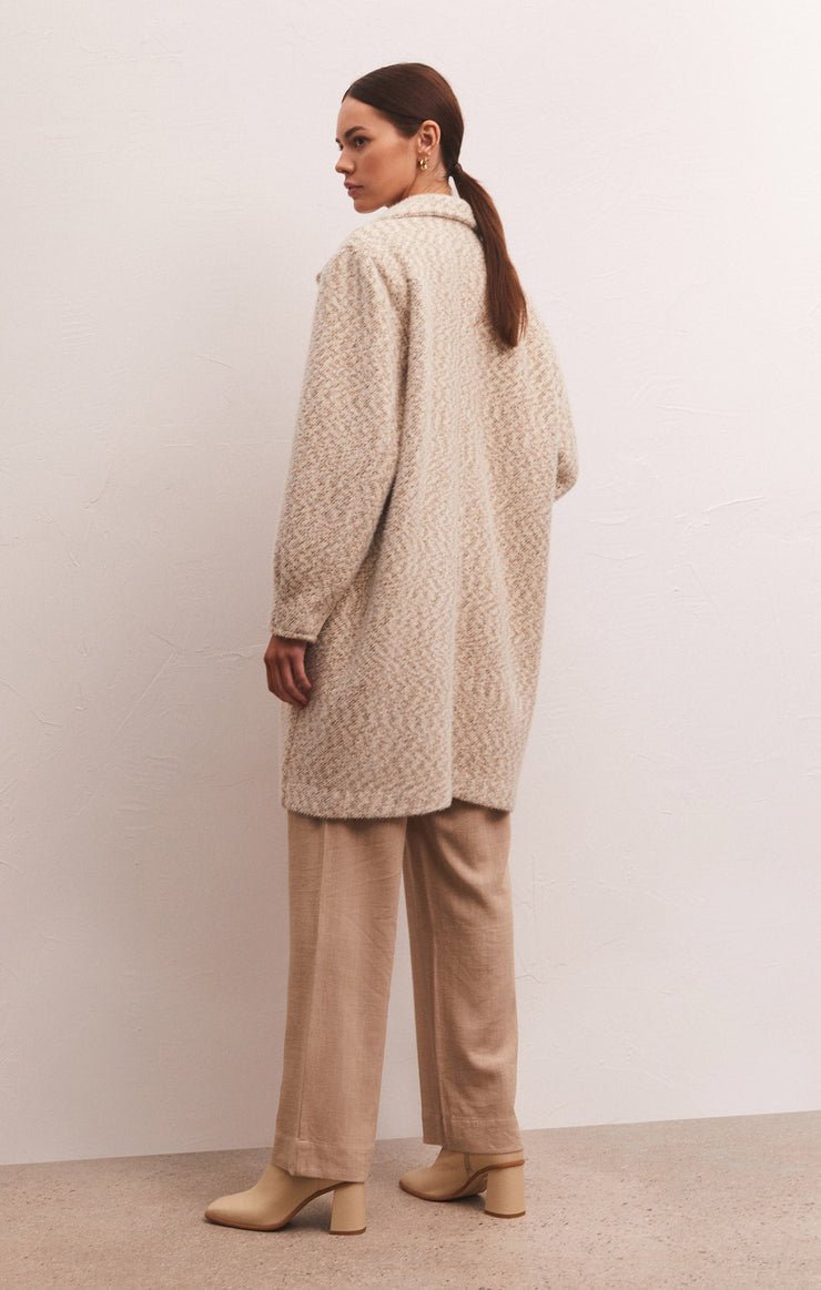 Connor Mohair Knit Coat - Distractions Clothing