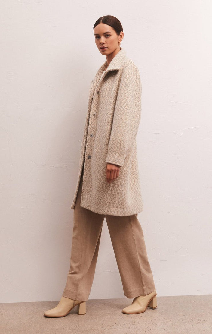 Connor Mohair Knit Coat - Distractions Clothing