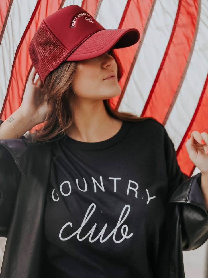 Country Club Graphic Tee - Distractions Clothing