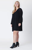 Curvy Rory Pleated Dress - Distractions Clothing