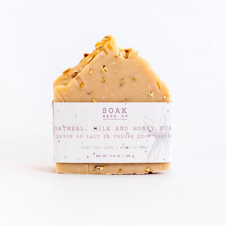 Oatmeal Milk & Honey Soap Bar