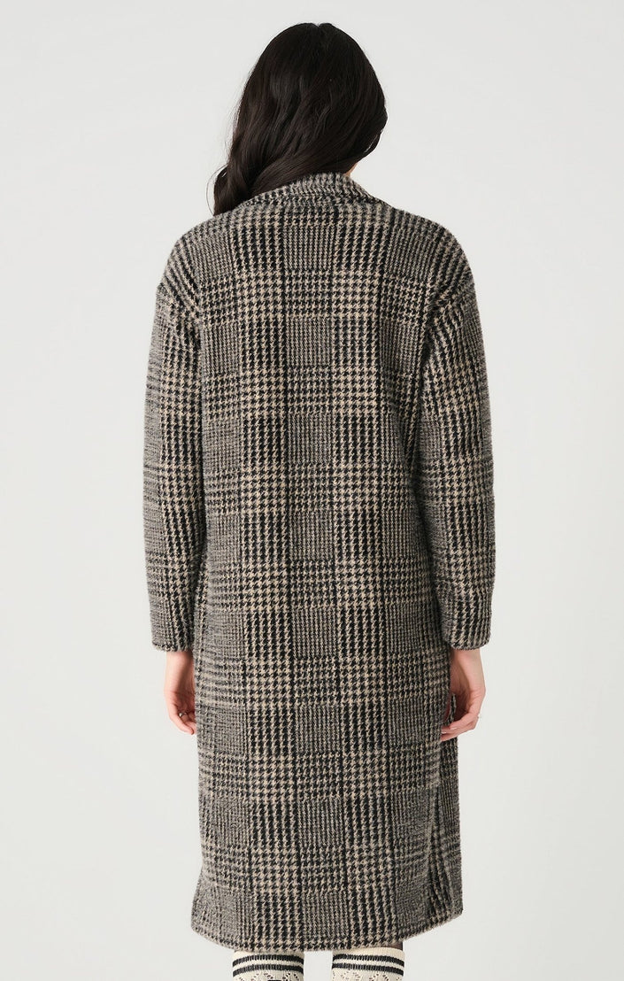 Dakota Plaid Coat - Distractions Clothing
