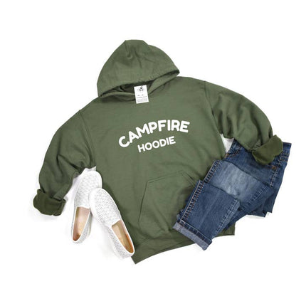 womens campfire hoodie blonde ambition canadian made