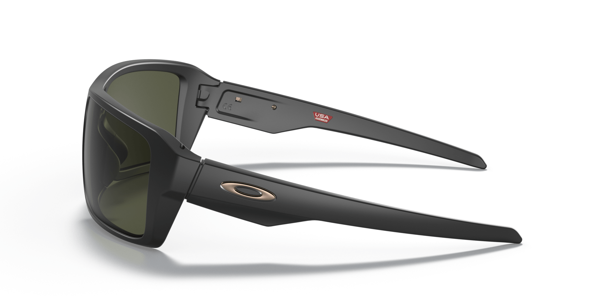 Double Edge Matte Black Sunglasses - Distractions Clothing