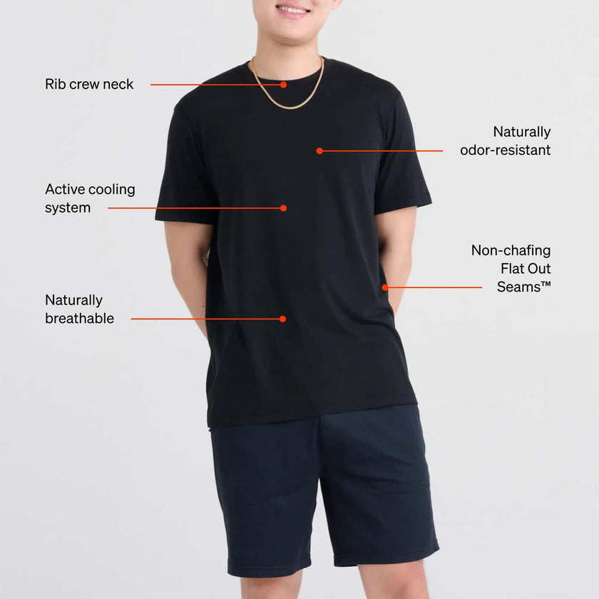 DropTemp Cooling Cotton Tee - Distractions Clothing