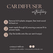 Peaches + Honey Car Diffuser