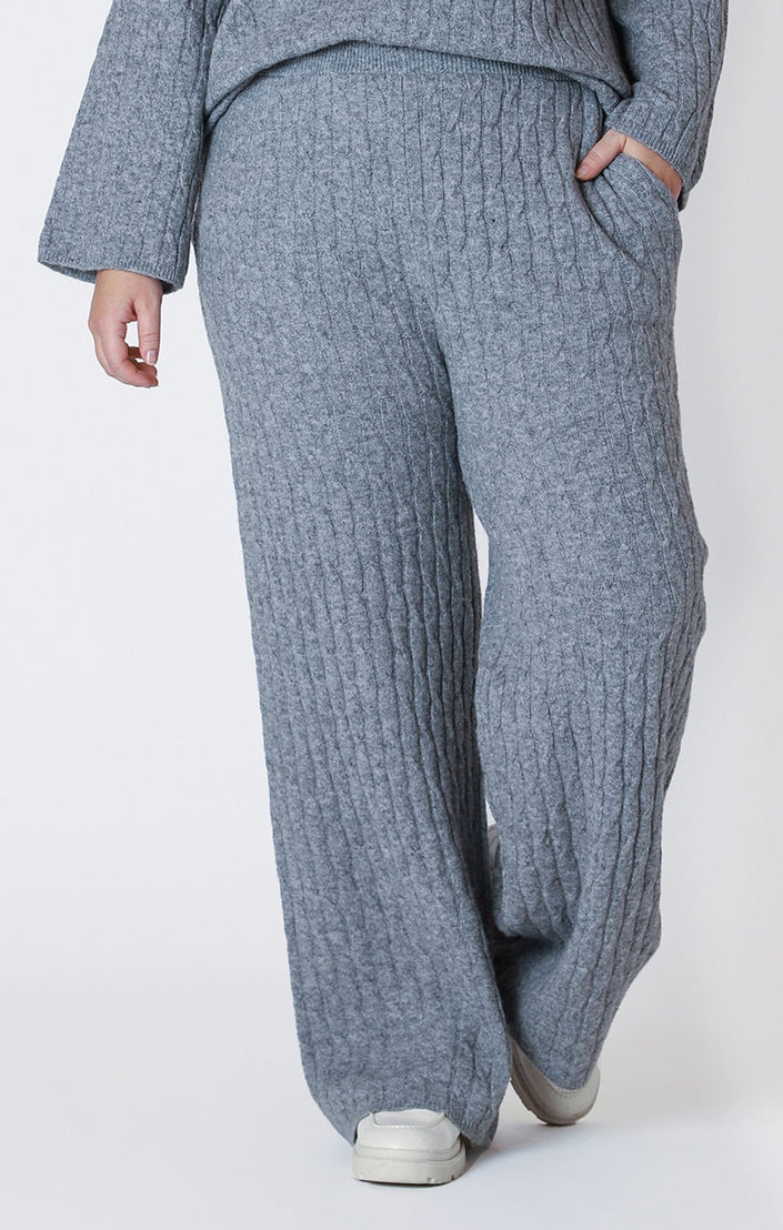 Elaine Curvy Sweater Pant - Distractions Clothing