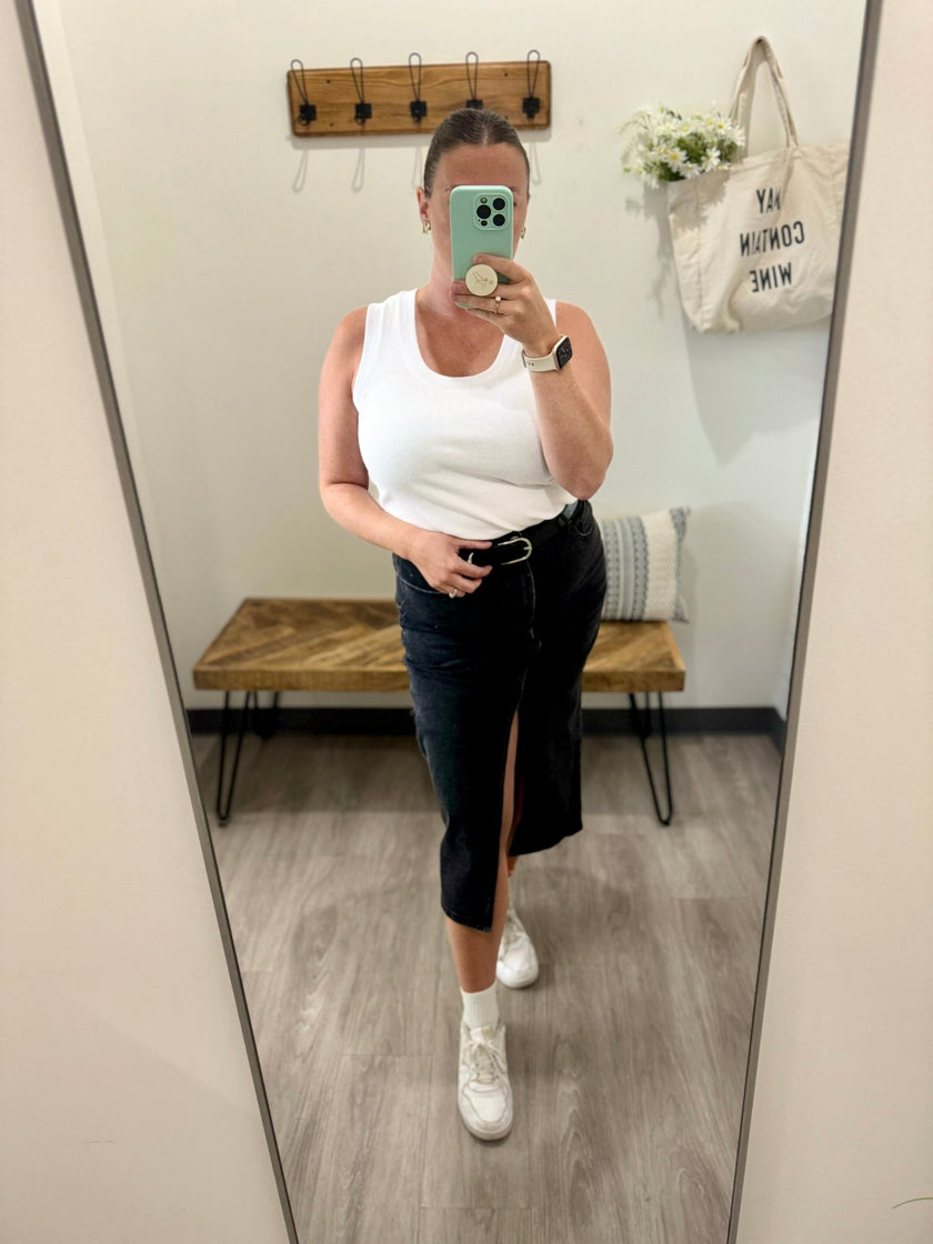 Eliana Denim Skirt - Distractions Clothing
