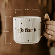 Engaged Gold Tile Coffee Mug - Distractions Clothing