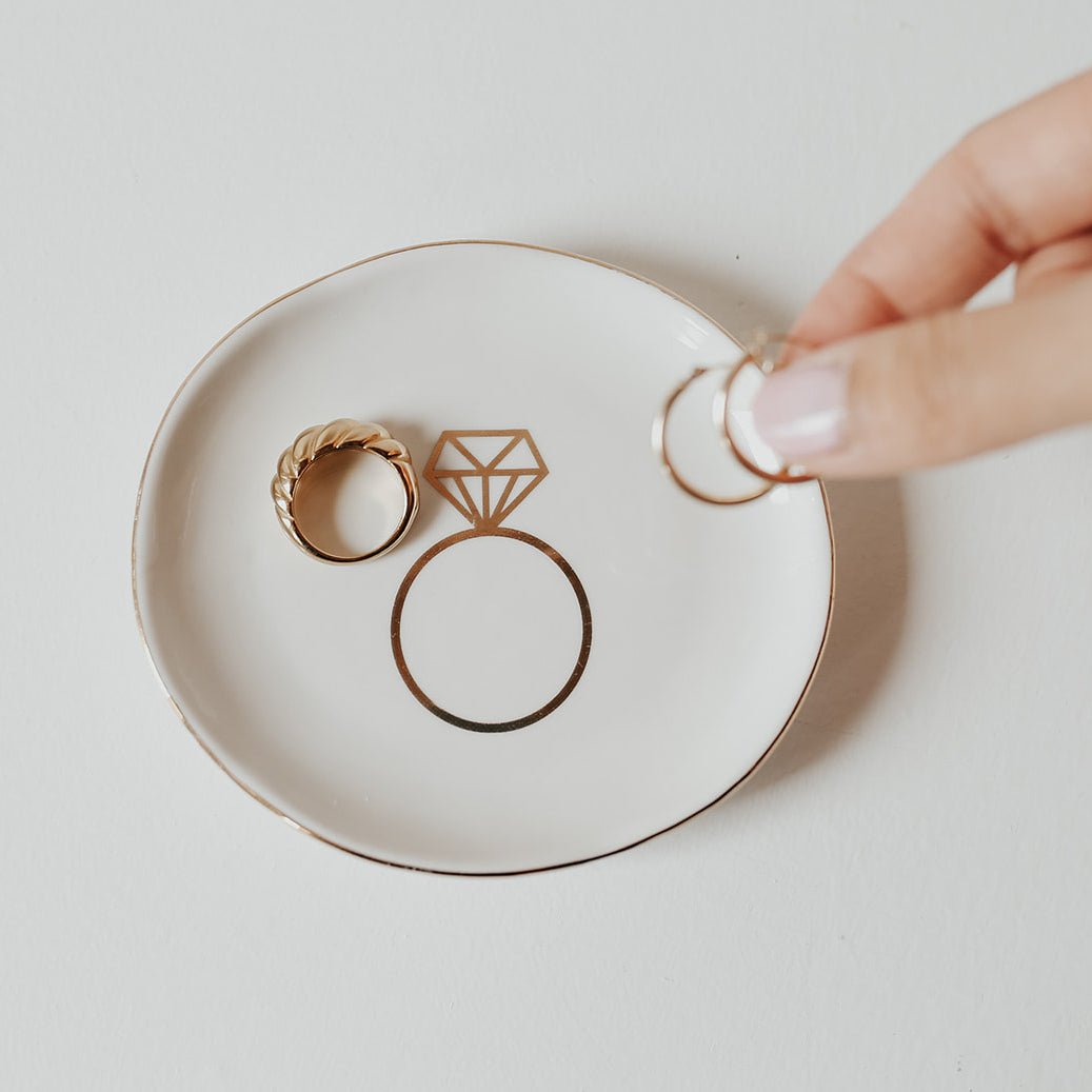 Engagement Ring Jewelry Dish - Distractions Clothing