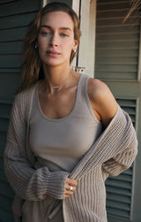 Essy Rib Cropped Tank - Distractions Clothing