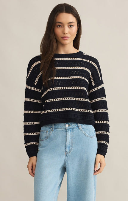 Estero Stripe Sweater - Distractions Clothing