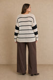 Adeline Curvy Knit Sweater