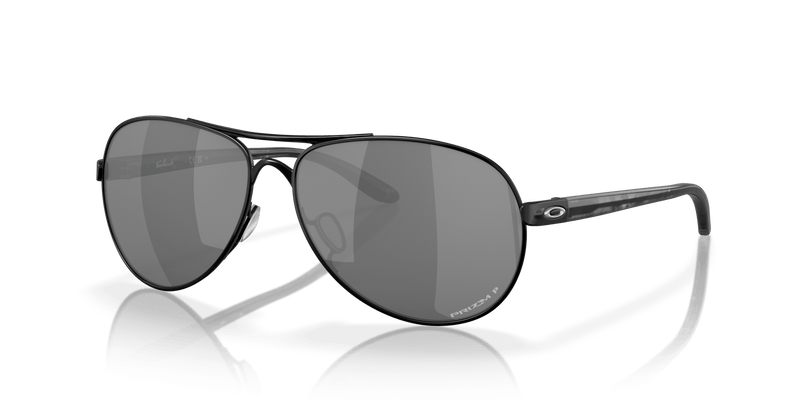 Feedback Polished Black Prizm Polarized Sunglasses - Distractions Clothing