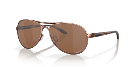 Feedback Rose Gold Prizm Polarized Sunglasses - Distractions Clothing. Oakley sunglasses