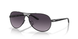 Feedback Satin Black Polarized Sunglasses - Distractions Clothing